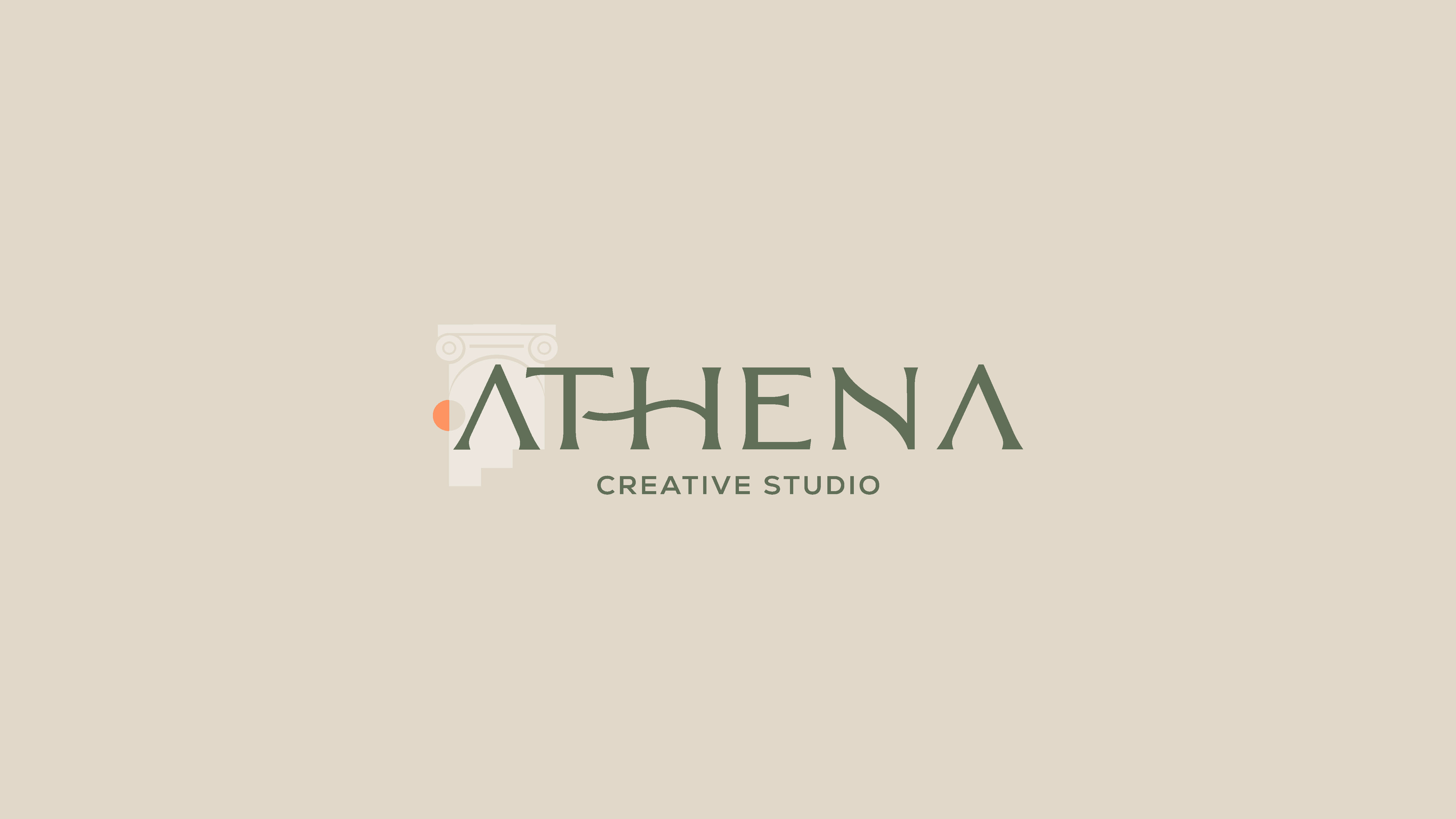 Athena Creative Studio – visuell identitet