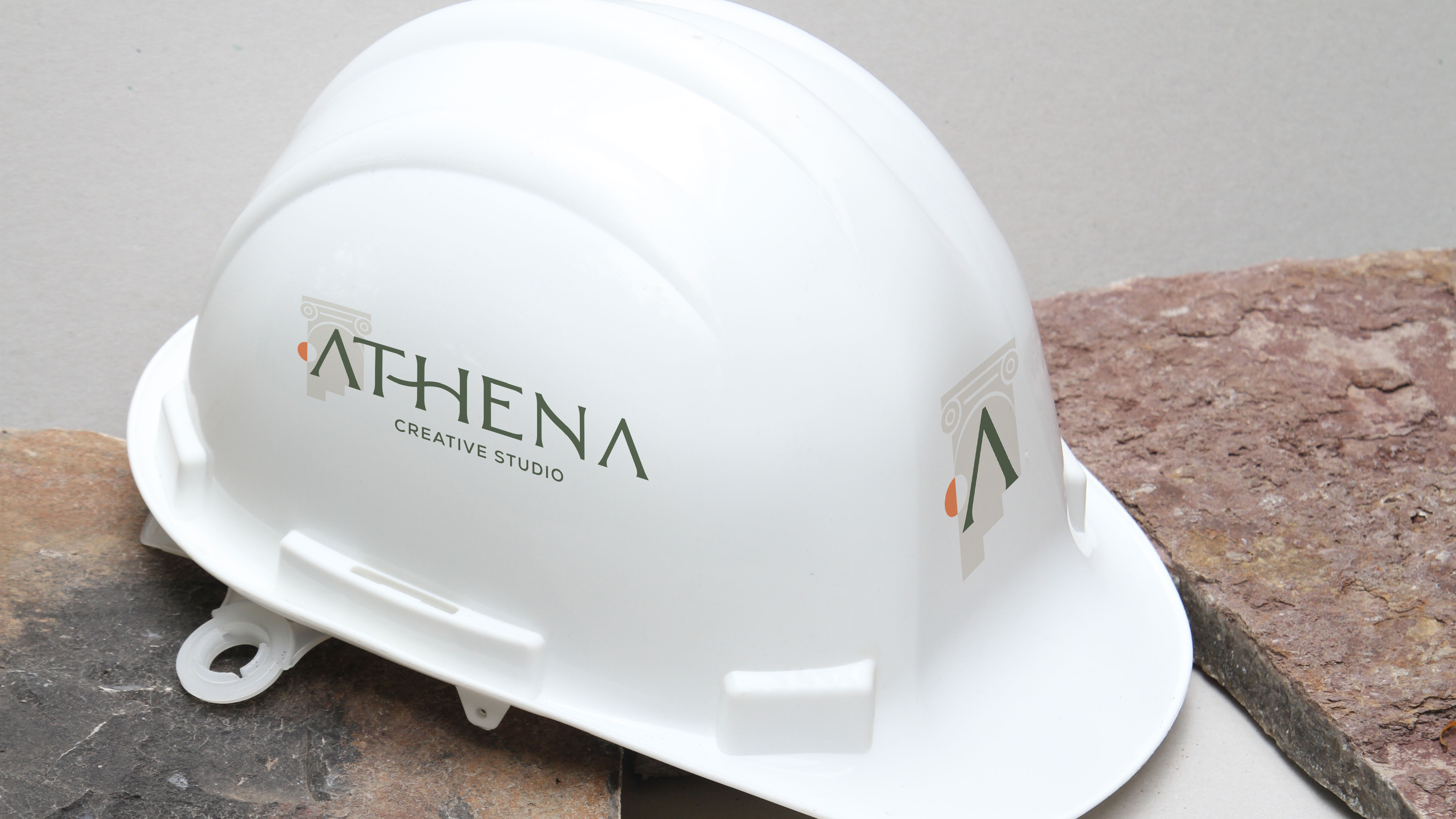 Athena Creative Studio – visuell identitet