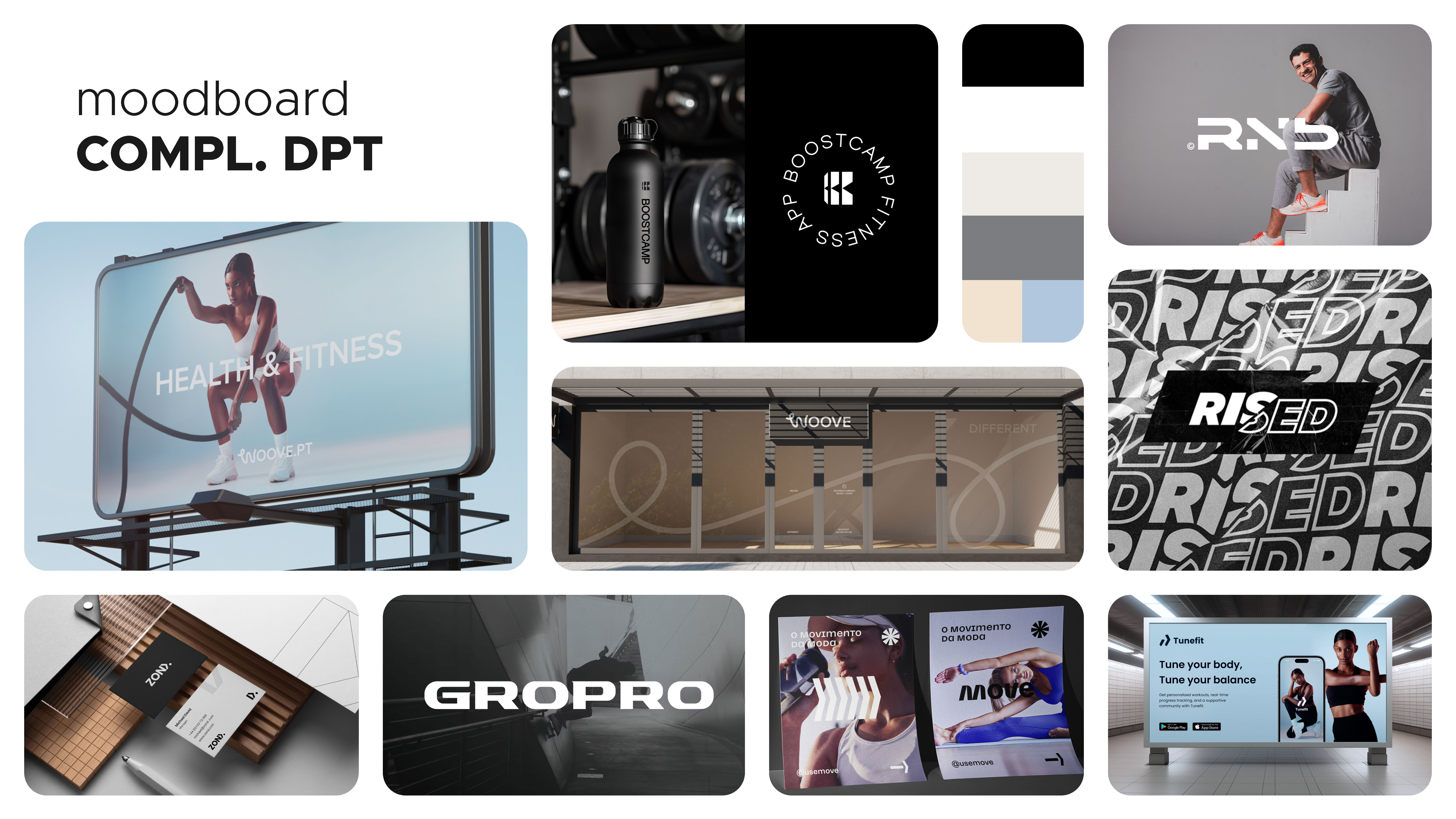 Complaint Department – logodesign og merkevare – moodboard