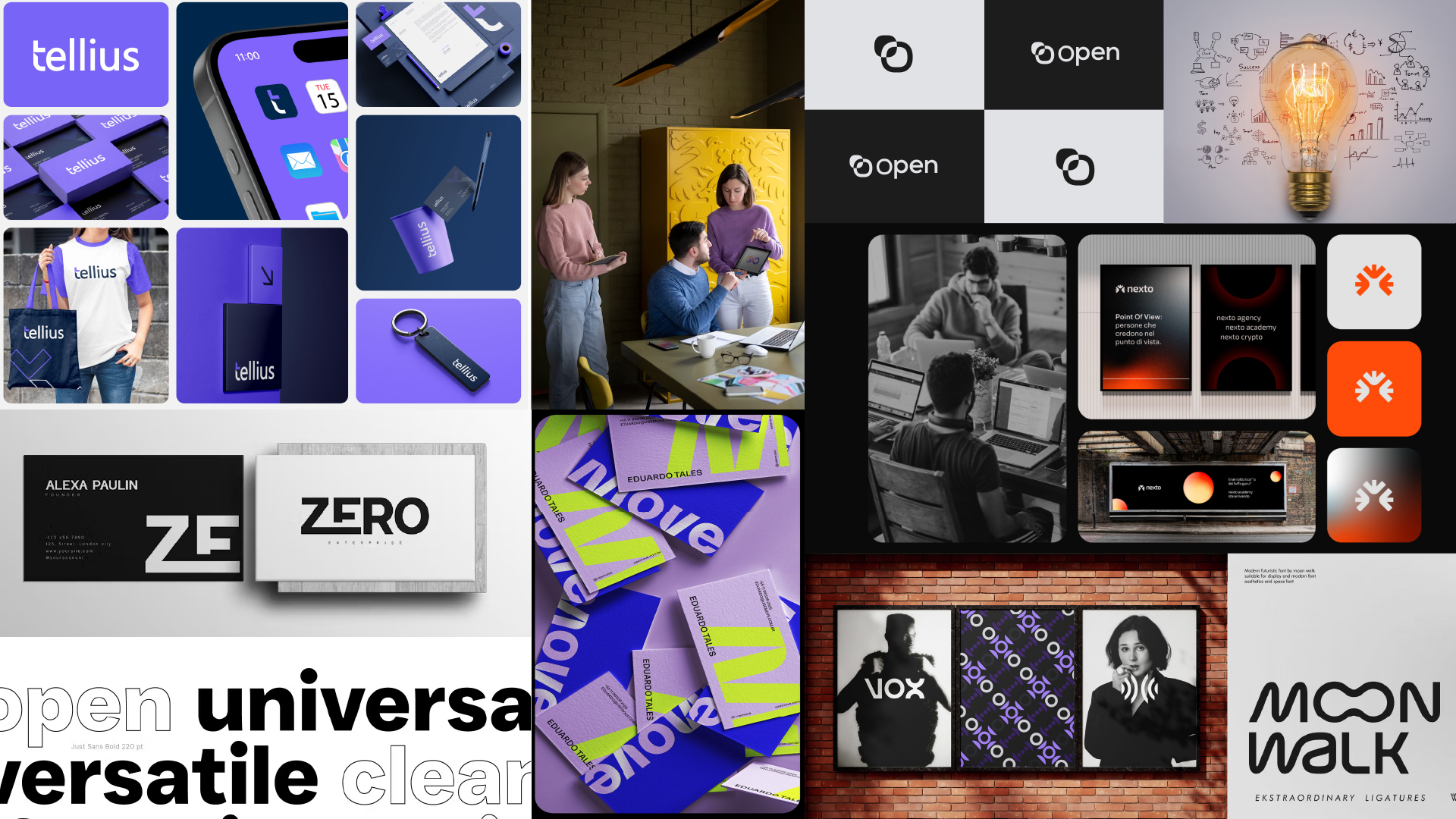 ON Creators – merkevare og digital identitet – moodboard